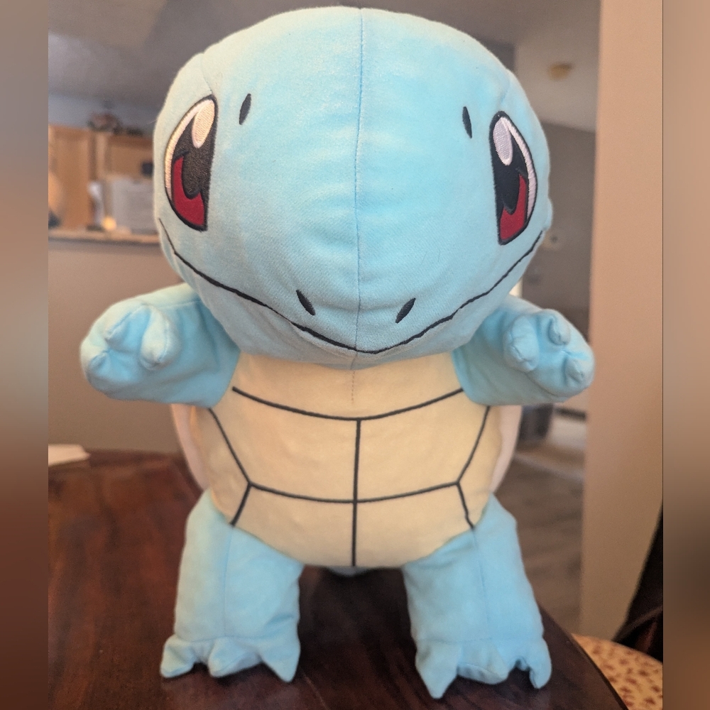 2022 Toy Factory Nintendo Pokemon Squirtle 15" Plush Stuffed Animal Doll